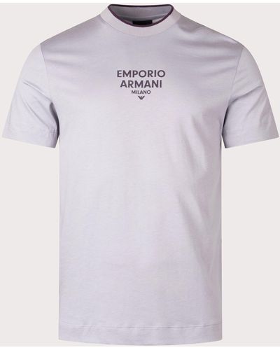 Emporio Armani Ea Milanot-shirt - Blue