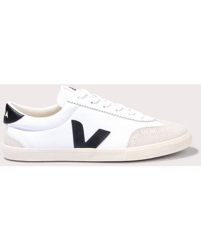 Veja Volley Canvas Trainers - Natural