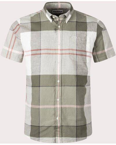 Barbour Short Sleeve Douglas Shirt - Metallic