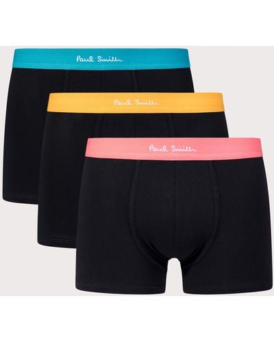 PS by Paul Smith 3 Pack Art Band Trunks - Blue