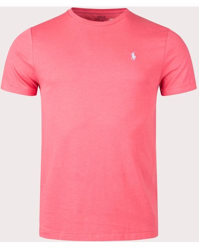 Polo Ralph Lauren Custom Slim Fit Jersey T-shirt - Pink