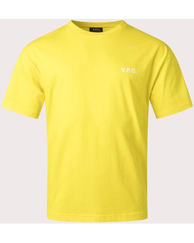 A.P.C. Relaxed Fit Joachim T-shirt - Yellow