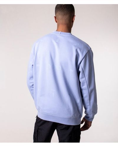McQ Relaxed Fit Icon Logo Sweatshirt - Blue