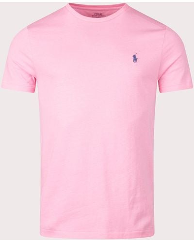 Polo Ralph Lauren Custom Slim Fit T-shirt - Pink