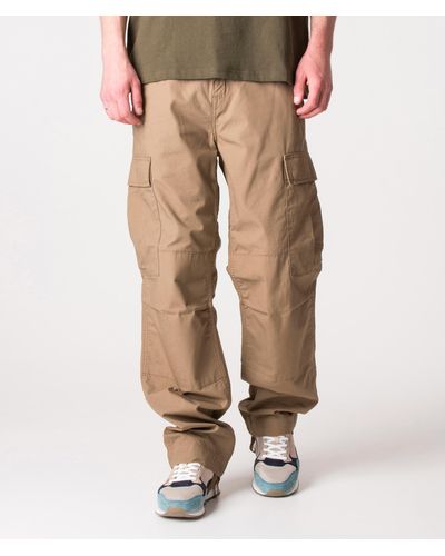 Carhartt Regular Fit Cargo Trousers - Natural