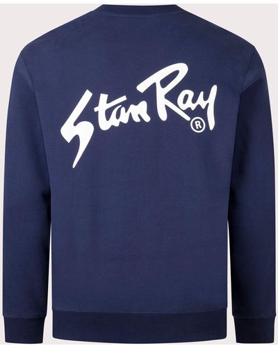 Stan Ray Stan Crew Sweatshirt - Blue