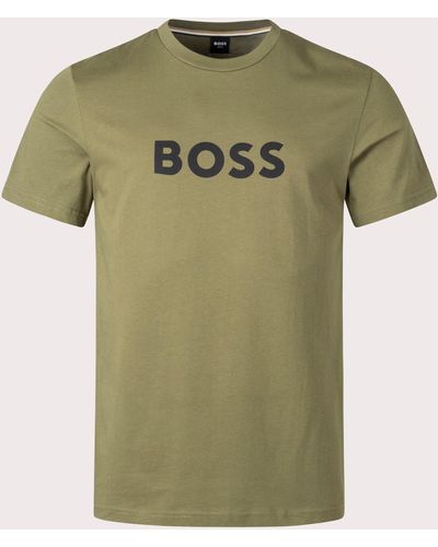 BOSS Round Neck T-shirt - Green