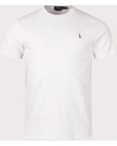 Polo Ralph Lauren Custom Slim Fit Pima T-shirt - White