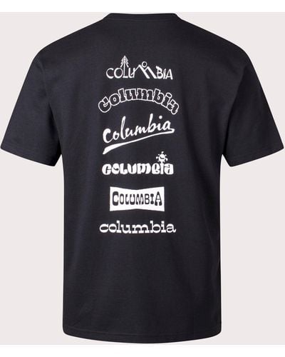 Columbia Burnt Lake Graphic T-shirt - Blue