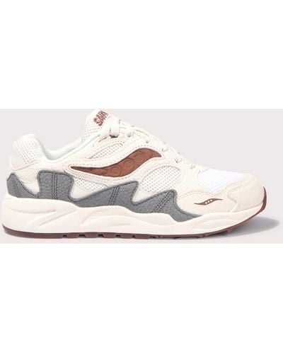 Saucony Grid Shadow 2 Trainers - Natural