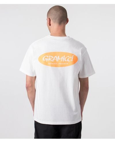 Gramicci Original Freedom Oval T-shirt - White