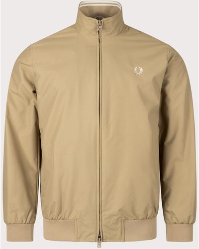 Fred Perry Brentham Jacket - Natural