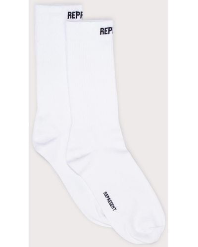 Represent Core Socks - White