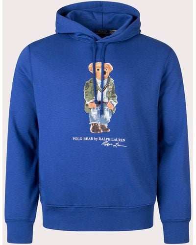 Polo Ralph Lauren Graphic Fleece Lined Sweatshirt - Blue