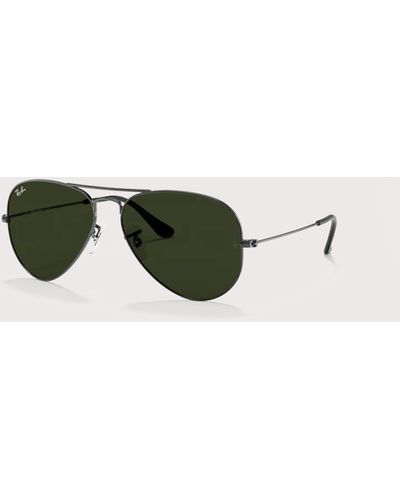 Ray-Ban Aviator Large Metal Sunglasses - Green