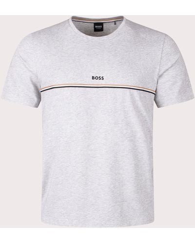 BOSS Lightweight Unique T-shirt - White