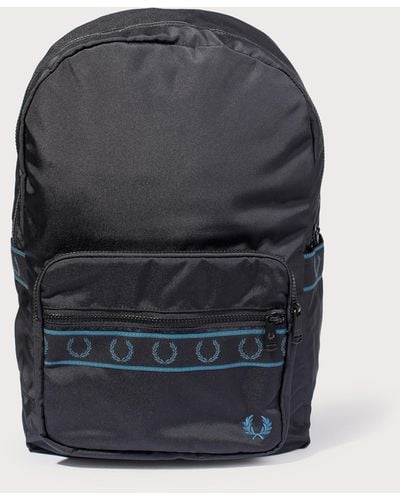 Fred Perry Contrast Tape Backpack - Blue