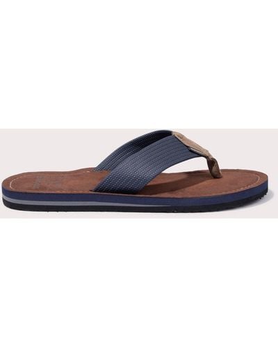Barbour Toeman Beach Sandals - Blue