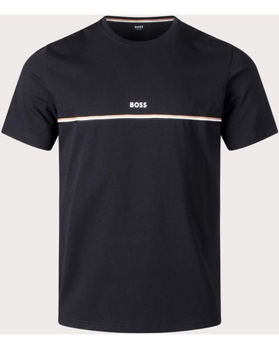 BOSS Lightweight Unique T-shirt - Black