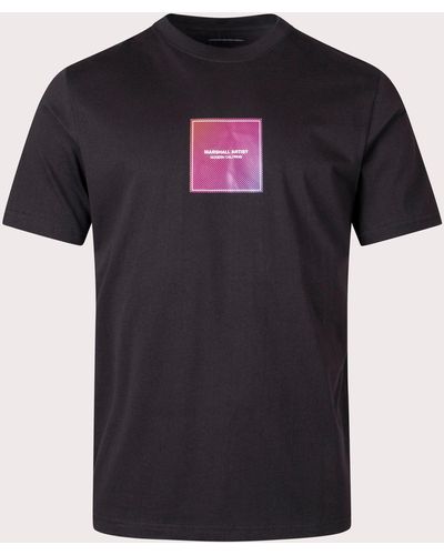 Marshall Artist Linear Box T-shirt - Black