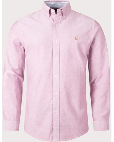 Polo Ralph Lauren Custom Fit Oxford Shirt - Pink