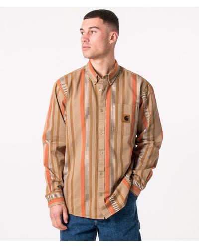 Carhartt Relaxed Fit Dorado Shirt - Brown