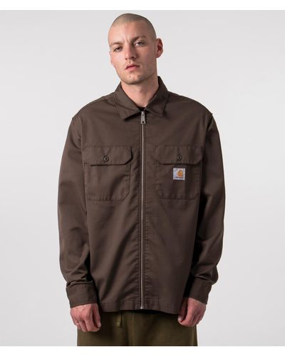 Carhartt Craft Zip Overshirt - Brown