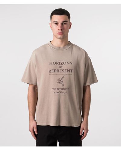 Represent Horizons T-shirt - Brown