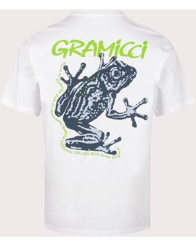 Gramicci Sticky Frog T-shirt - Blue