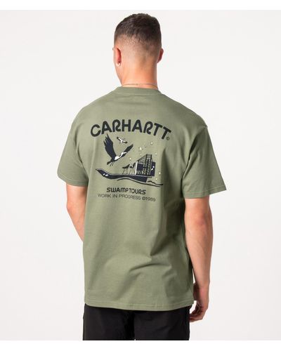 Carhartt Relaxed Fit Swamp Tours T-shirt - Green