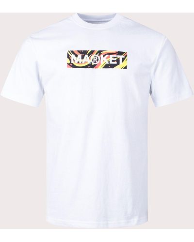 Market Bar Logo T-shirt - White