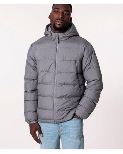 Pretty Green Cyclone Quilted Jacket - Grey