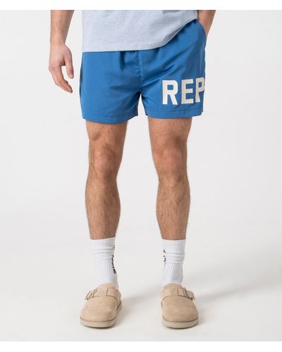 Represent Swim Shorts - Blue