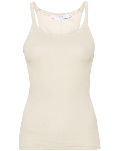 IRO Palisso Ribbed Tank Top - Natural