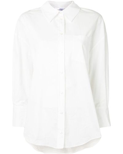 Anine Bing Mika Long-sleeve Shirt - White