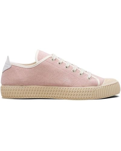 Car Shoe Logo Low-top Trainers - Pink