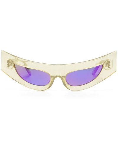 George Keburia Cat-Eye Frame Sunglasses - Purple