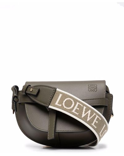 Loewe (VIP) Mini Gate Dual Crossbody Bag - Black