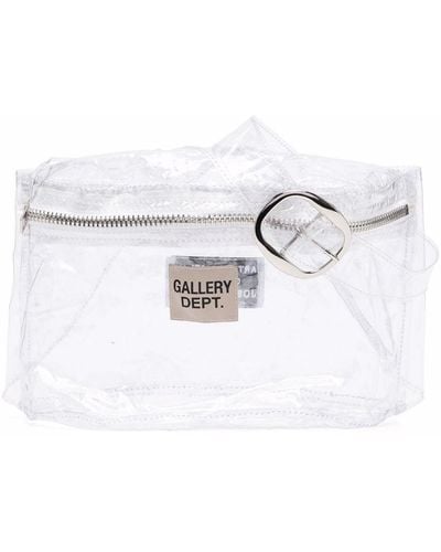 GALLERY DEPT. Transparent Sling Backpack - White