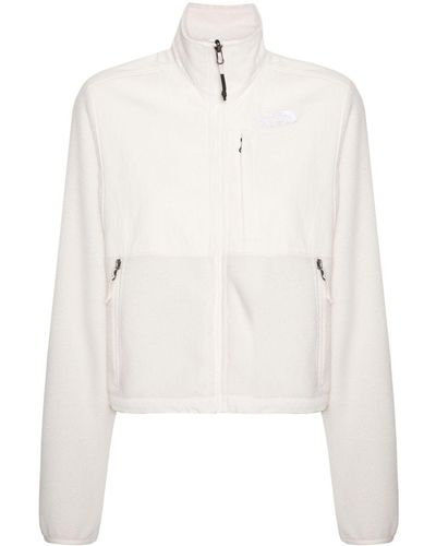 The North Face Fleece Zipped Jacket - White