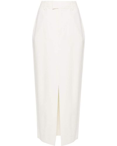 ARMARIUM Lula Midi Skirt - White