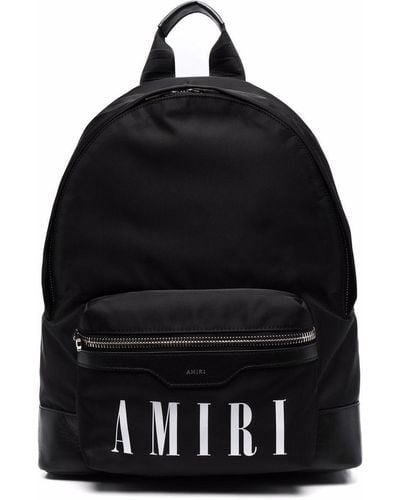 Amiri Logo-print Backpack - Black