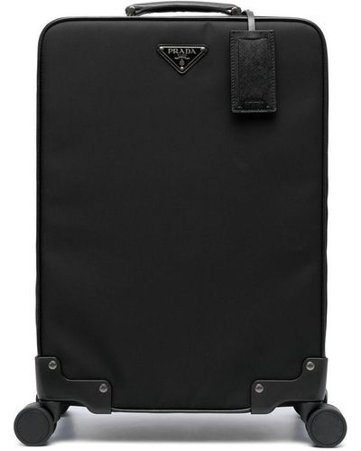 Prada 4-wheels luggage - Black