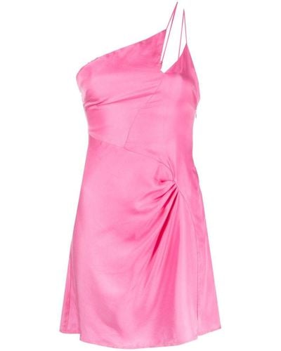 Suboo Jasper Twist-Detail One-Shoulder Minidress - Pink