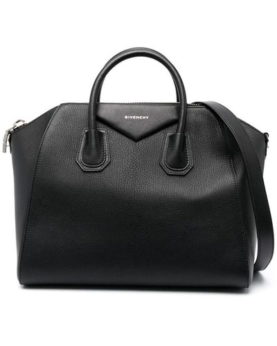 Givenchy Antigona Medium Leather Handbag - Black
