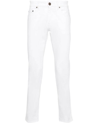 PT Torino Mid-Rise Skinny Jeans - White