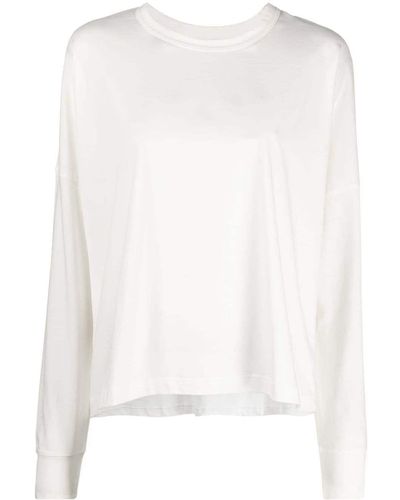 Studio Nicholson Long-Sleeve Cotton T-Shirt - White