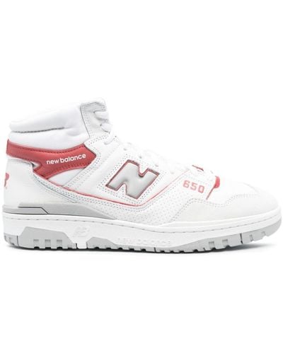 New Balance 650 High-Top Trainers - White