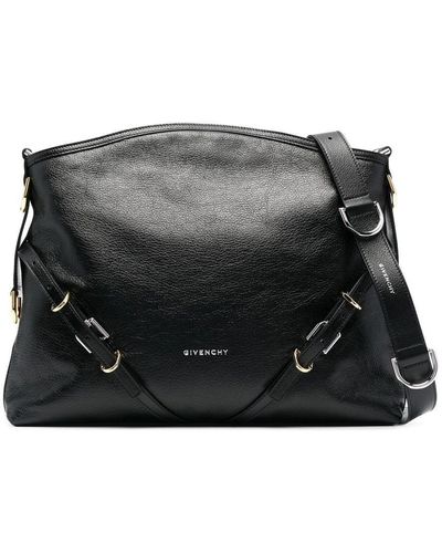 Givenchy Grained-Leather Shoulder Bag - Black