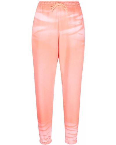Alexander Wang Garment-Dyed Lounge Track Pants - Pink